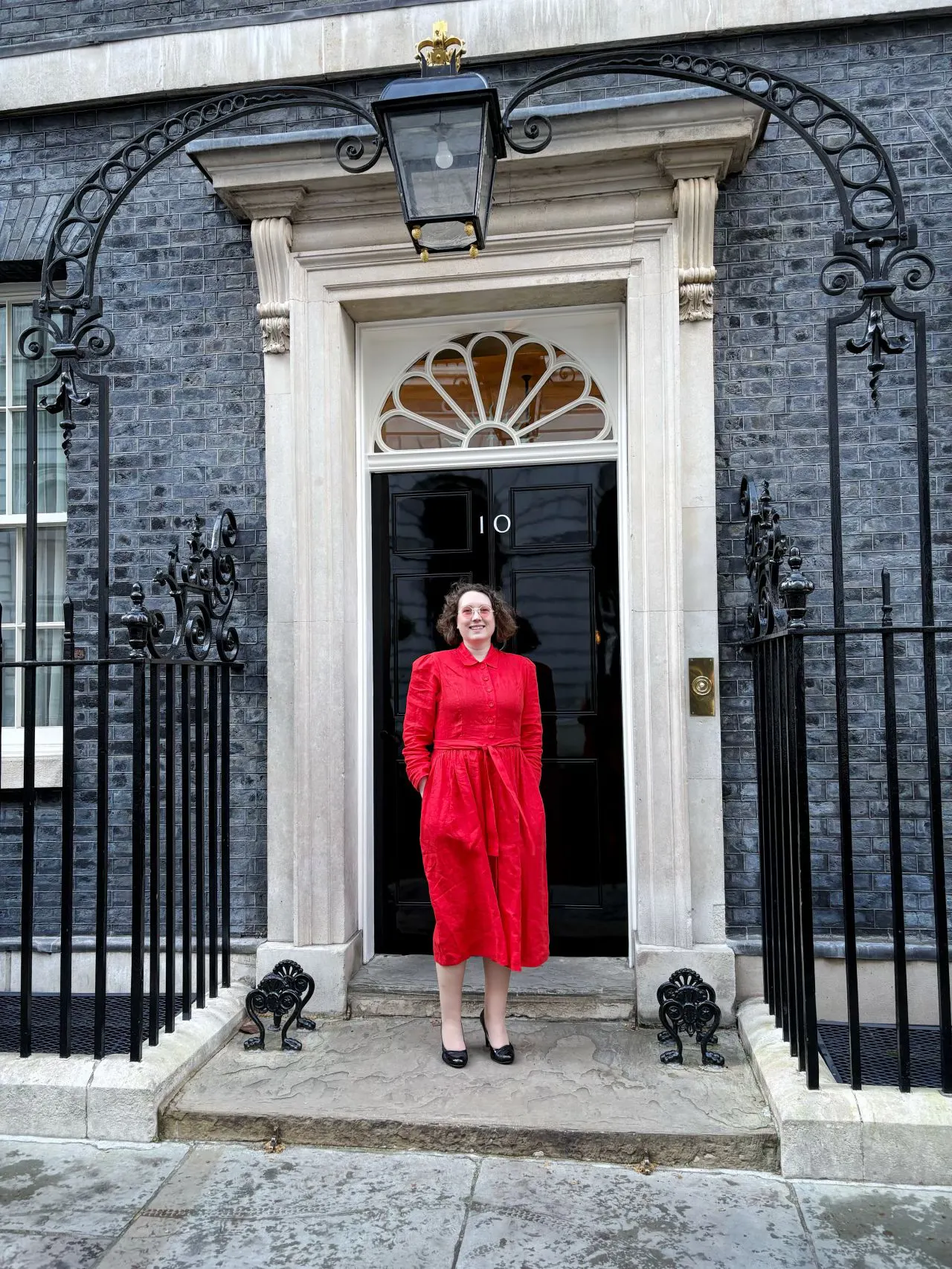 Kelly Smith at Downing Street